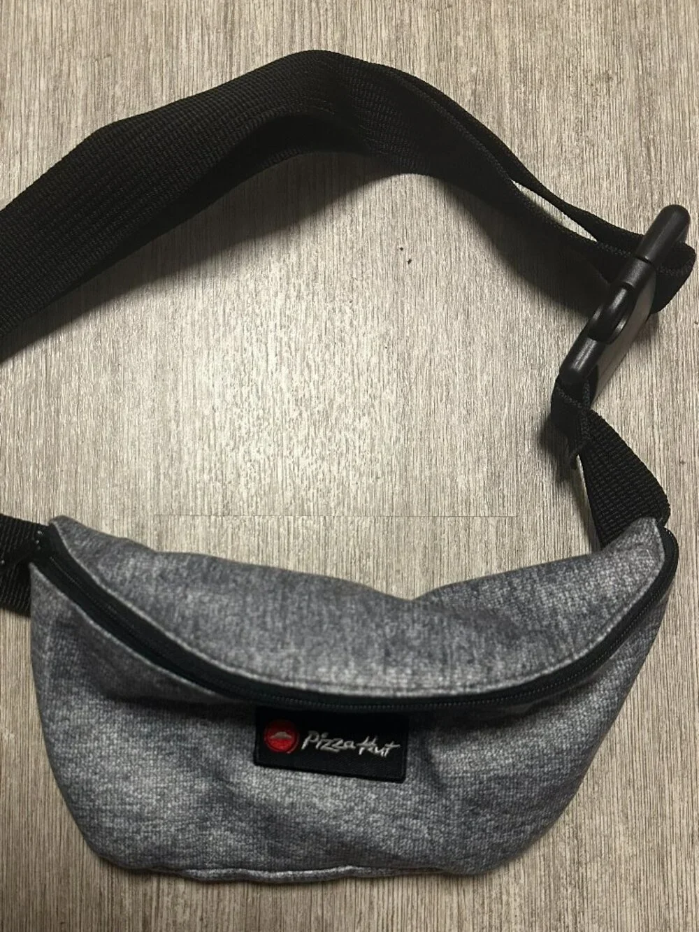 Pizza Hut Gray Fanny Pack